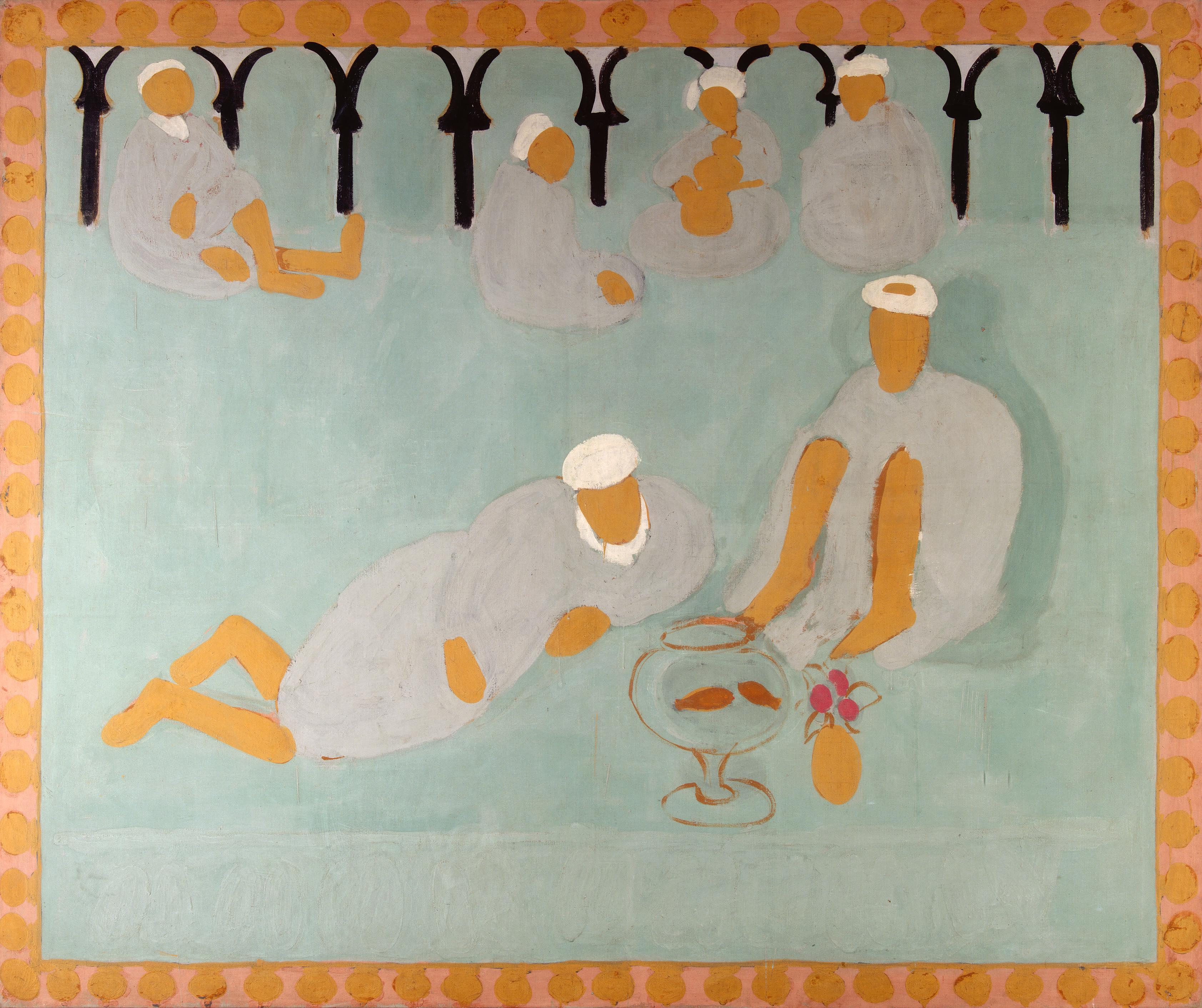 Henri Matisse - Arabian Coffee House 1913